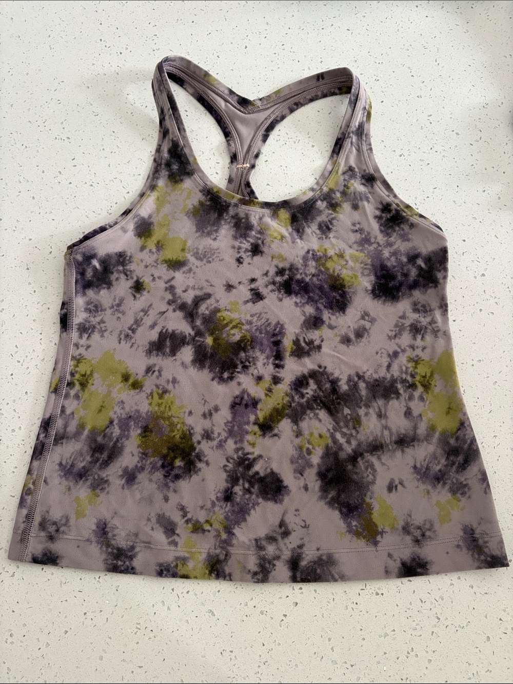 lululemon athletica Tie-Dye Racerback Tank - Purple & Olive